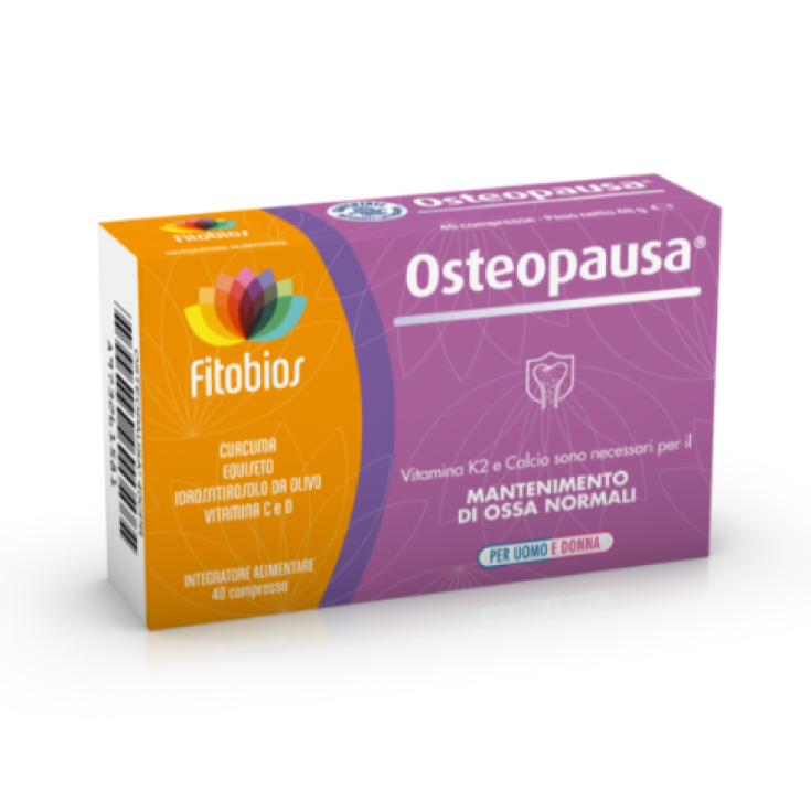 Fitobios Osteopause Food Supplement 40 Tablets