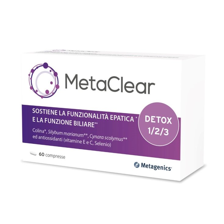 MetaClear Metagenics ™ 60 Tablets