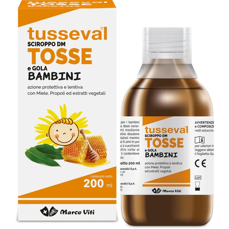 Tusseval COUGH Children Marco Viti Syrup 200ml