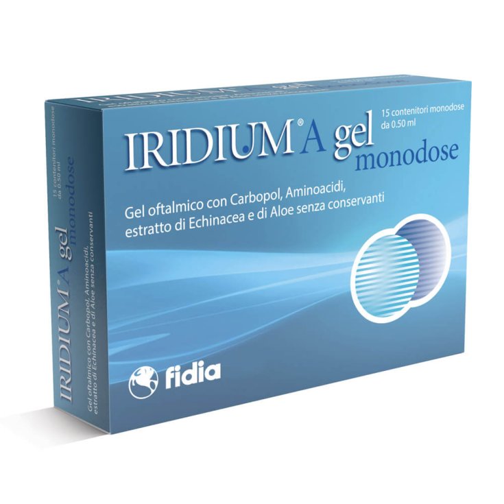 Glaucoom Iridium A Ophthalmic Gel 15 Pieces