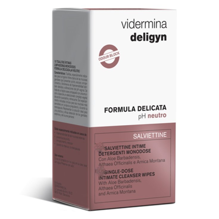 Vidermina Deligyn Intime Wipes 15x6