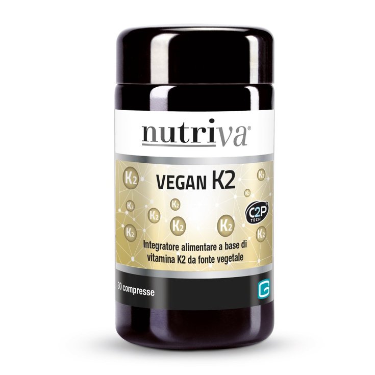 Cabassi & Giurati Nutriva Vegan K2 Food Supplement 30 Tablets