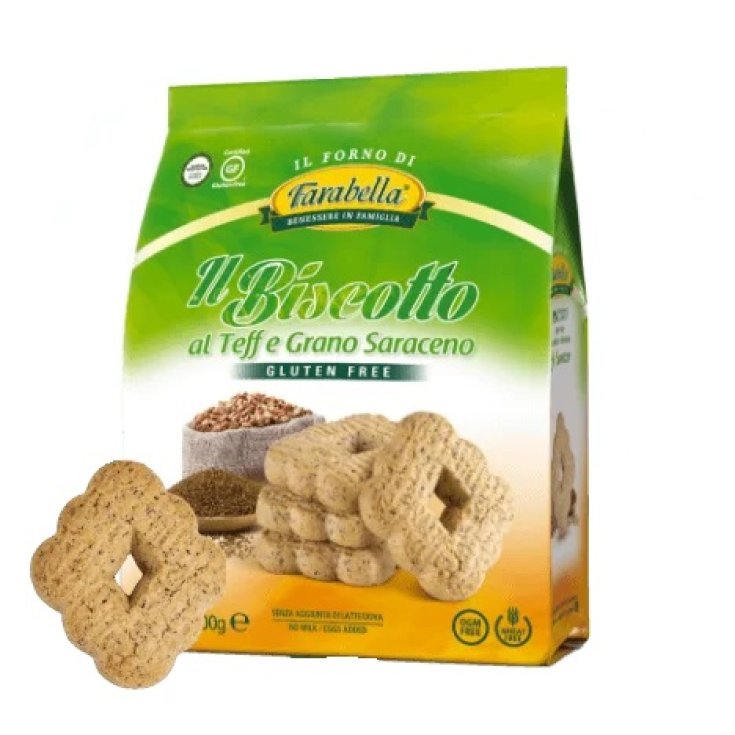 Farabella The Biscuit With Teff And Buckwheat Gluten Free 200g