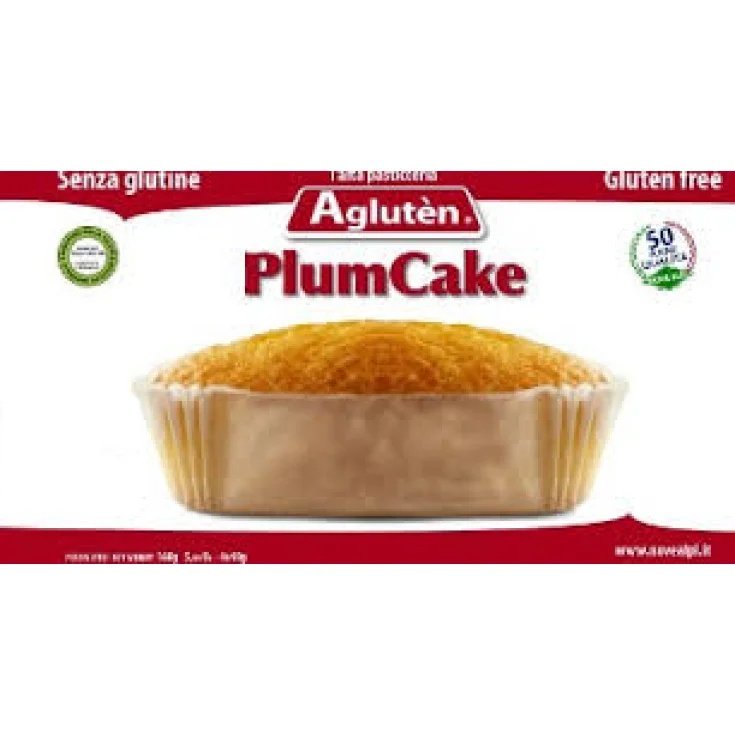 Agluten Plum Cake Filled With Gluten Free Milk Cream 40g