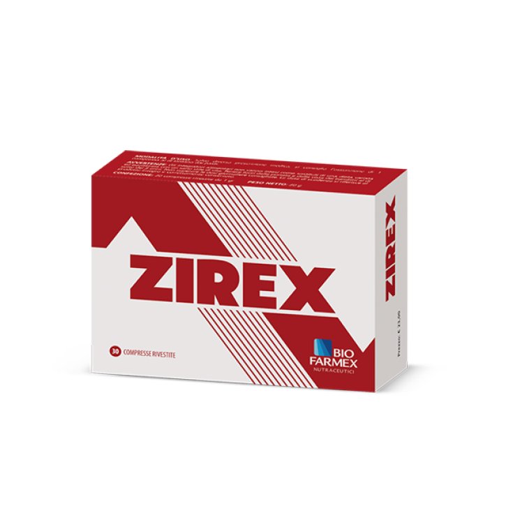 Biofarmex Zirex Food Supplement 30 Coated Tablets