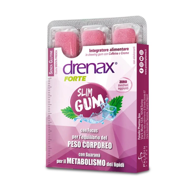 Drenax Slim Gum Slimming 9 Pieces