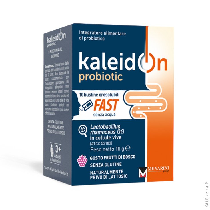 KaleidOn Fast Berries Menarini 10 Sachets