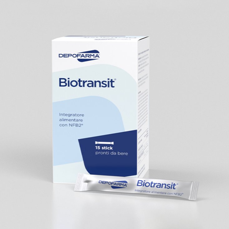 Depofarma Biotransit Food Supplement 15 Sticks of 15ml