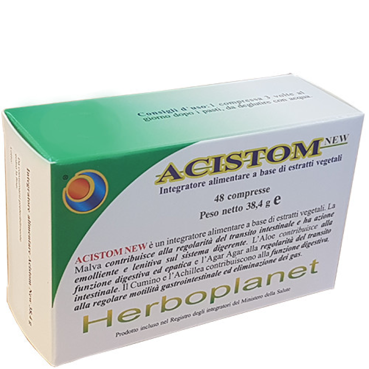 Herboplanet Acistom New Food Supplement 48 Tablets