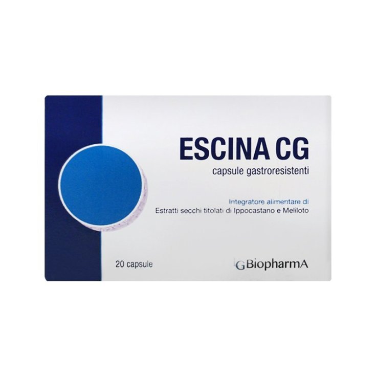 Lg Biopharma Escina Plus Food Supplement 20 Capsules