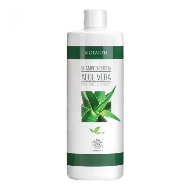 Bioearth Shampoo-Shower Aloe Vera Cleansing 500ml