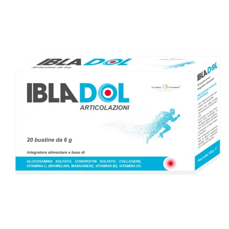 Global Pharma Ibladol Food Supplement 20 Sachets