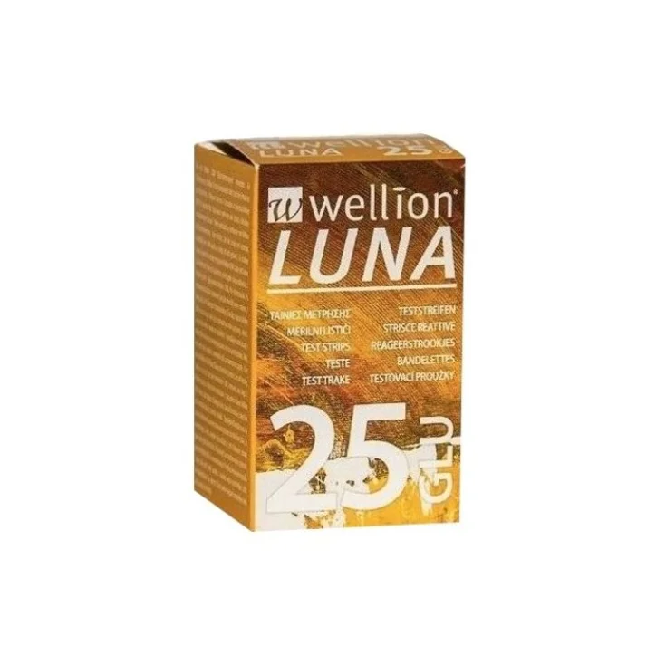 Wellion Luna 25 Strips