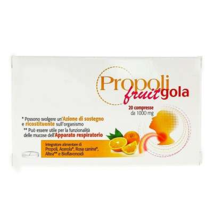 Propolis Fruit Throat 20cpr