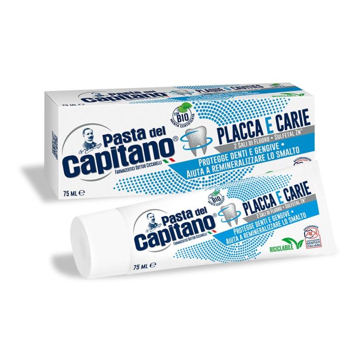 Pasta Del Capitano Plaque And Caries Dr. Ciccarelli 75ml