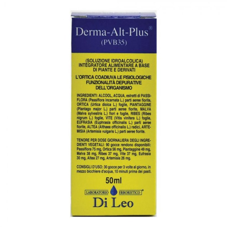 Herbal Laboratory Di Leo Derma Alt Plus 35 Drops 50ml