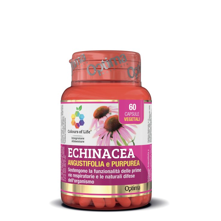 Echinacea Angustifolia E Purpurea Colors Of Life® Optima Naturals 60 Capsules