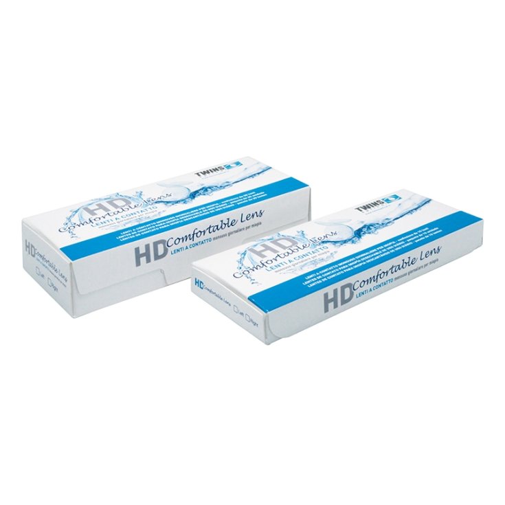 Twins Optical Hd Comfort Lens Contact Lenses +7.50 10 Pieces