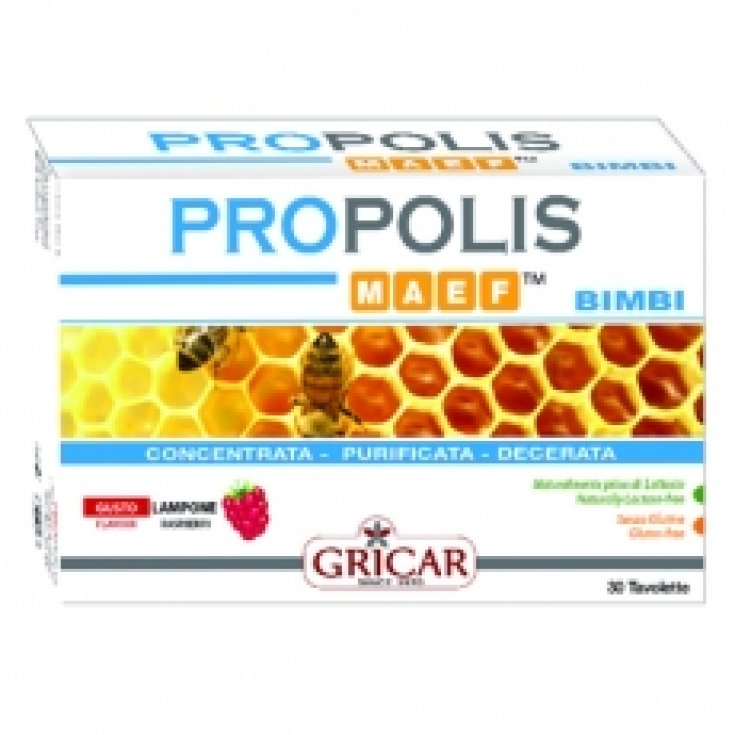 Gricar Propoli Food Supplement 30 Baby Tablets