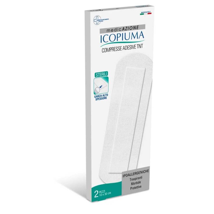 Desa Pharma Icopiuma Tnt Adhesive Bandage 10x30cm 2 Pieces