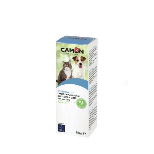 Camon Protection Line Ears Lotion with Neem Oil Veterinary Use 50ml