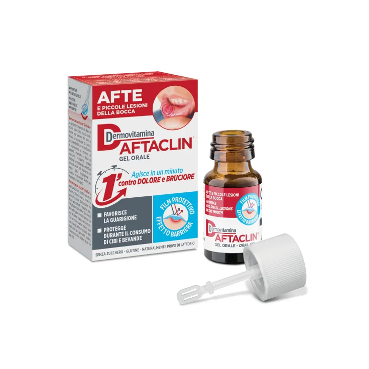Aftaclin Oral Gel Dermovitamina 7ml