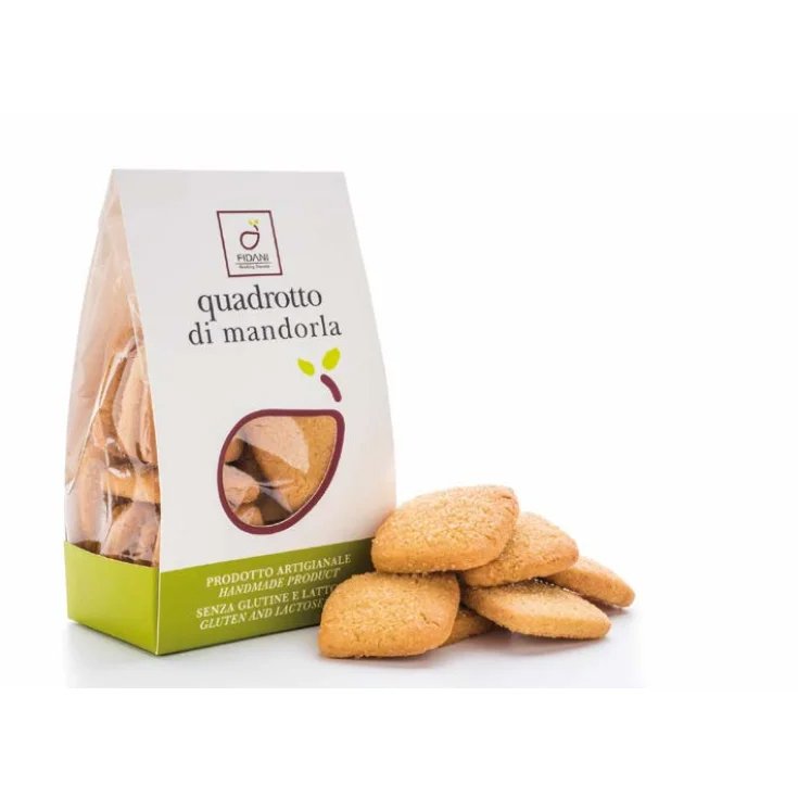 Fidani Food Quadrotto Almond Gluten and Lactose Free 200g