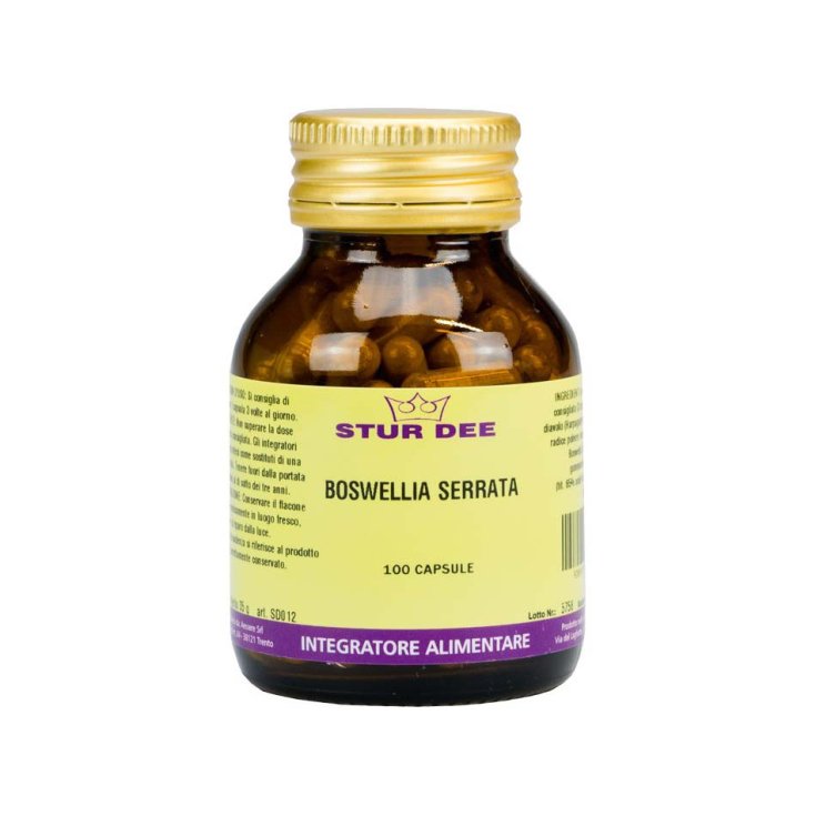 Stur Dee Italia Boswellia Serrata Food Supplement 100 Capsules