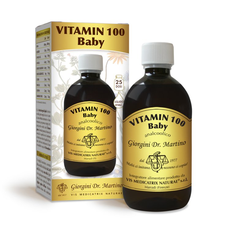 Vitamin 100 Baby Non-alcoholic liquid Dr. Giorgini 500ml