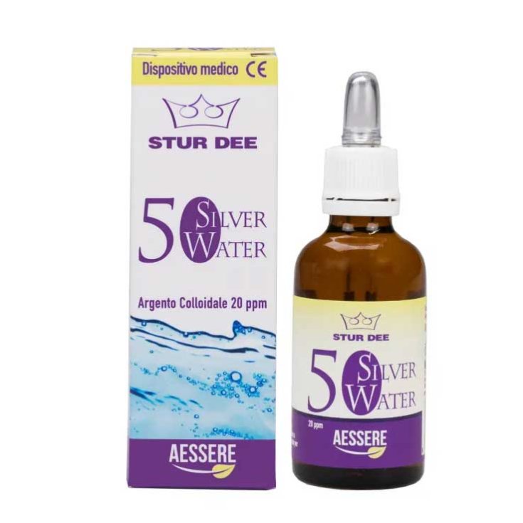 Aessere Stur Dee - Silver Water Colloidal Silver 20ppm 100ml