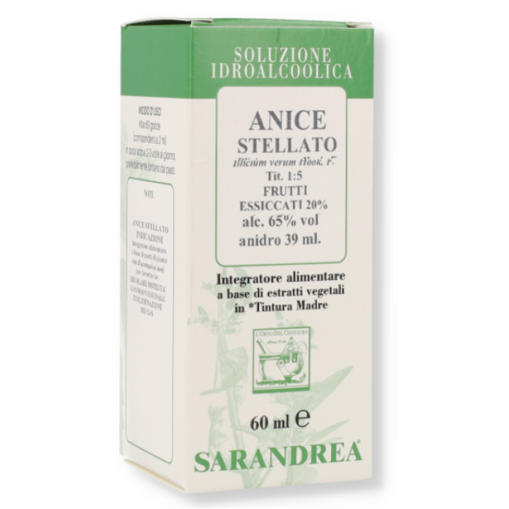 Sarandrea Star Anise Hydroalcoholic Solution 60ml