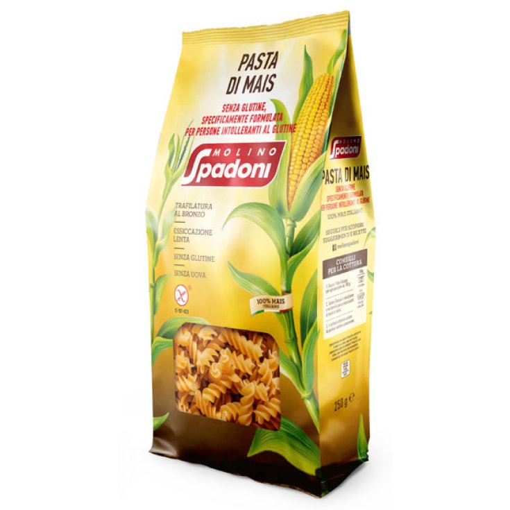 Molino Spadoni Corn Pasta 100% Gluten Free Fusilli 500g