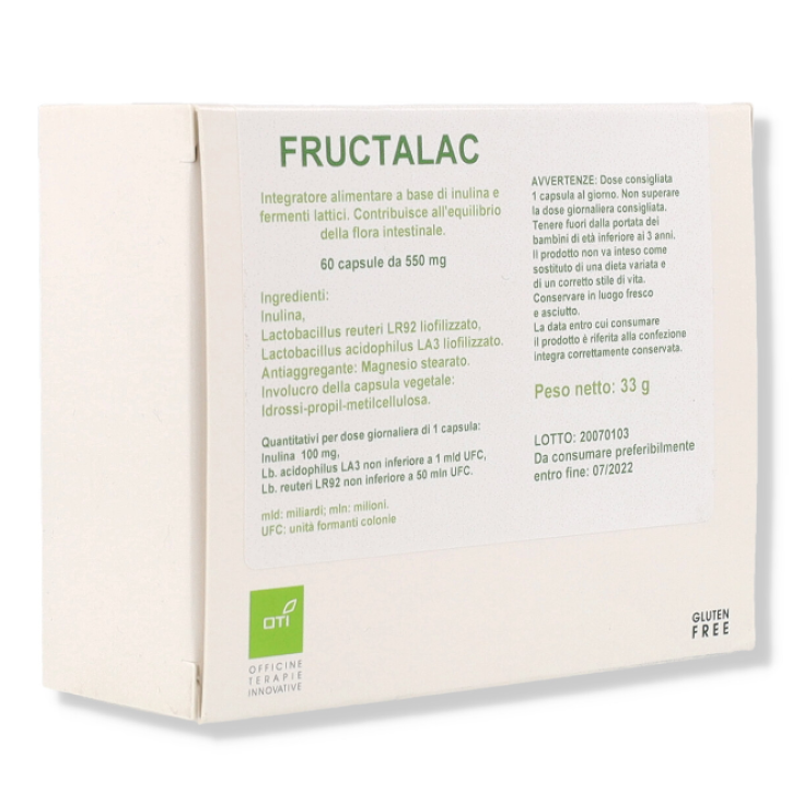 OTI Fructalac Homeopathic Remedy 60 Capsules