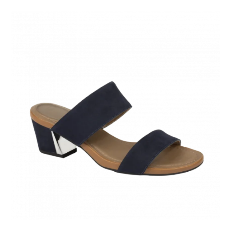 Dr. Scholl's Diana Nubuck Fabric Navy Blue 38