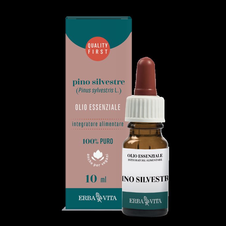 ErbaVita Essential Oil Scots Pine Food Supplement 10ml ErbaVita Essential Oil Scots Pine Food Supplement 10ml