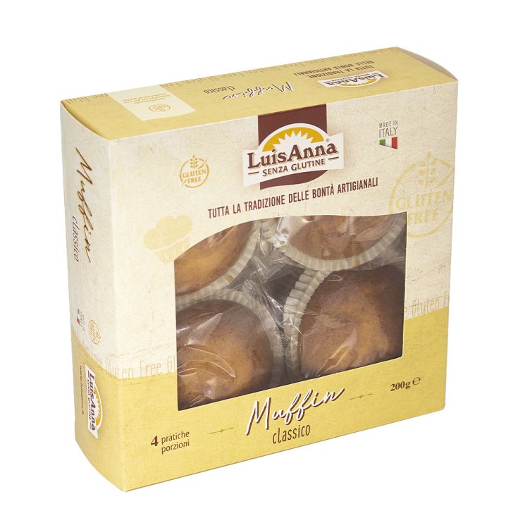 Luisanna Muffin Simple Organic 4x200g