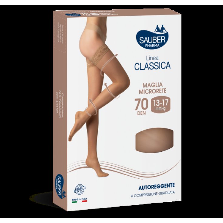 Sauber Classico Hold Ups 70d M Black 3