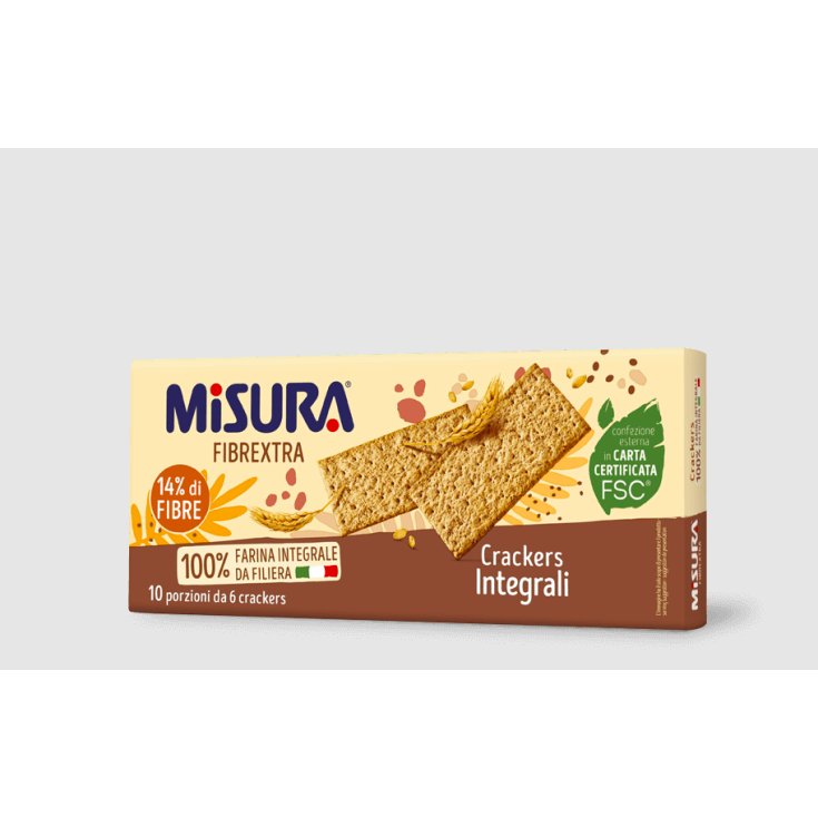 Whole Wheat Crackers FIBREXTRA Misura® 385g