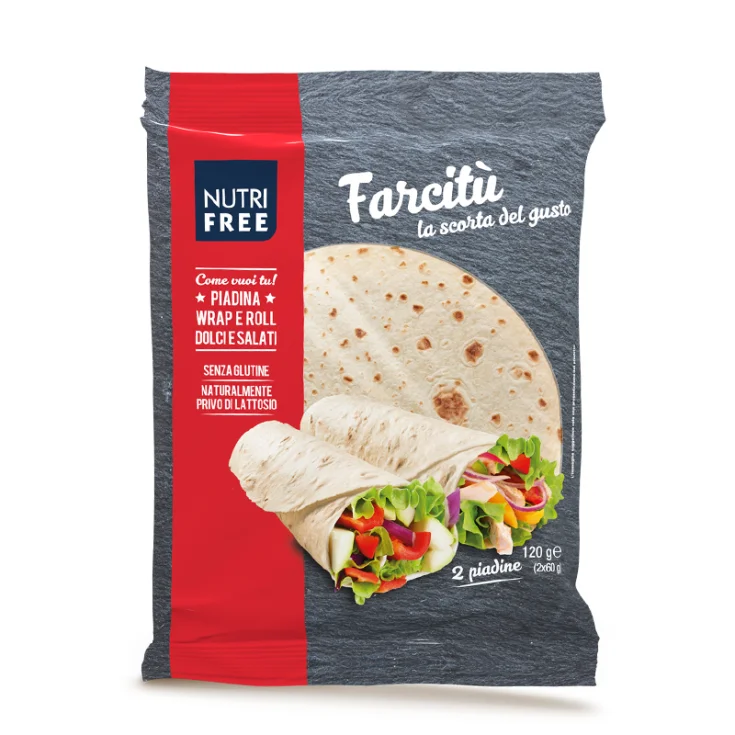 Nutrifree Gluten Free Piadina Filling 3x60g
