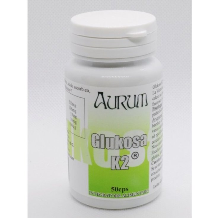 Aurum Glukosa K2 Food Supplement 50 Capsules