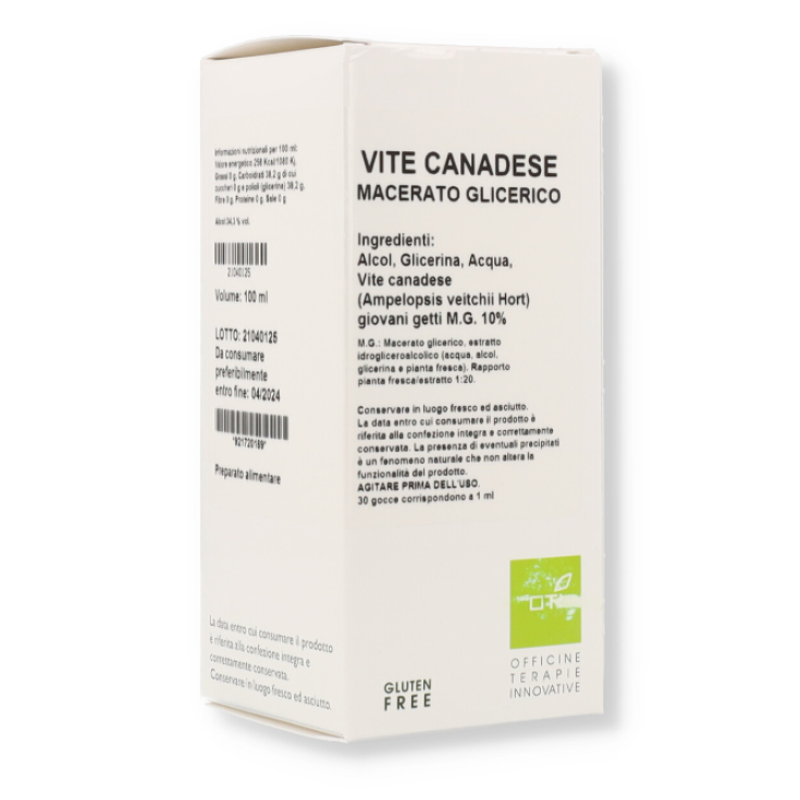 OTI Canadian Vine Mg10% Homeopathic Remedy 10ml