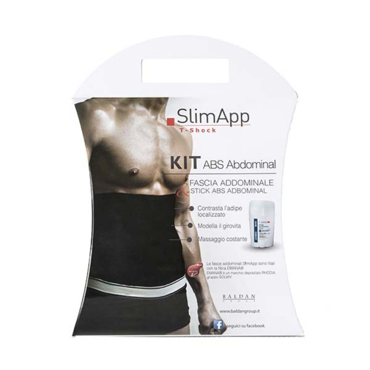 B&M Baldan SlimApp T-Shock Kit ABS Abdominal Abdominal Band L / XL + Stick ABS Abdominal