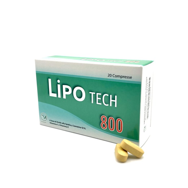 Piemme Lipotech 800 Food Supplement 20 Tablets