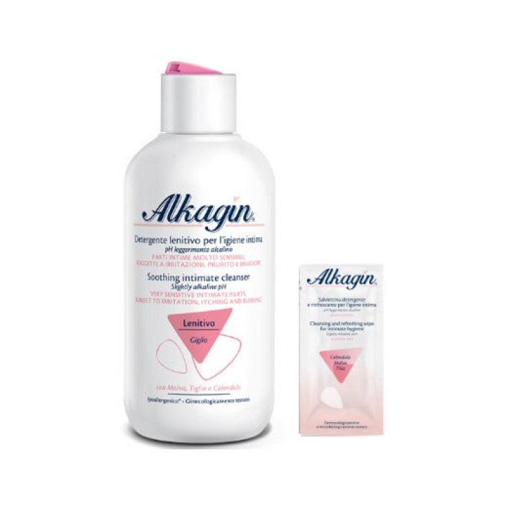 Alkagin® Soothing Ph 7 Cleanser 250ml + 5 Wipes