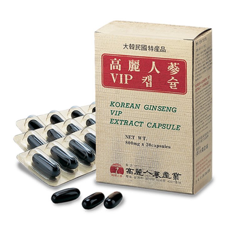 ABC Trading Korean Ginseng Vip Food Supplement 30 Tablets