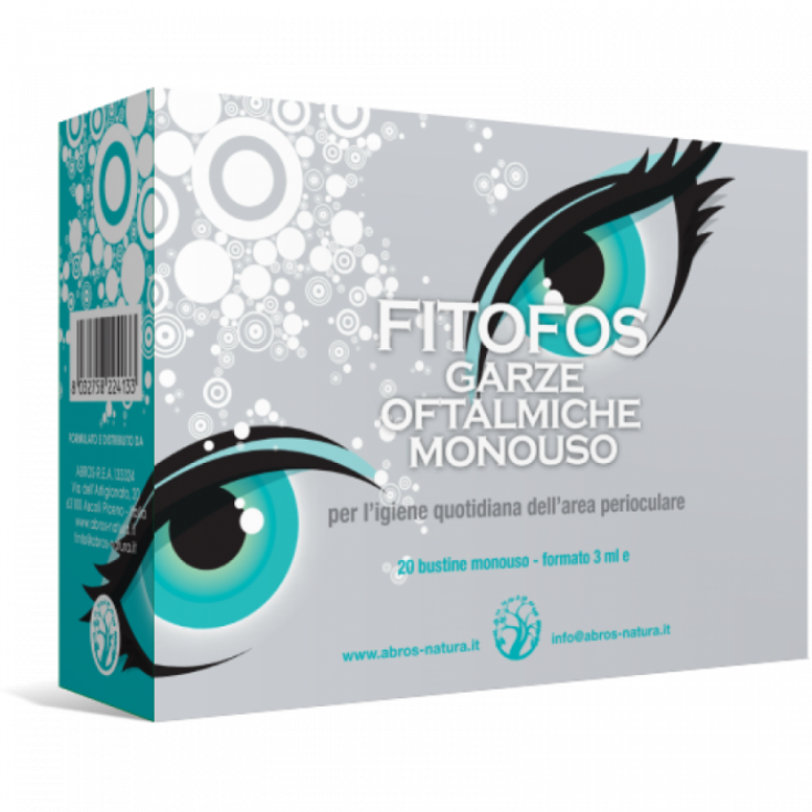 Abros Fitofos 20 Eye Wipes