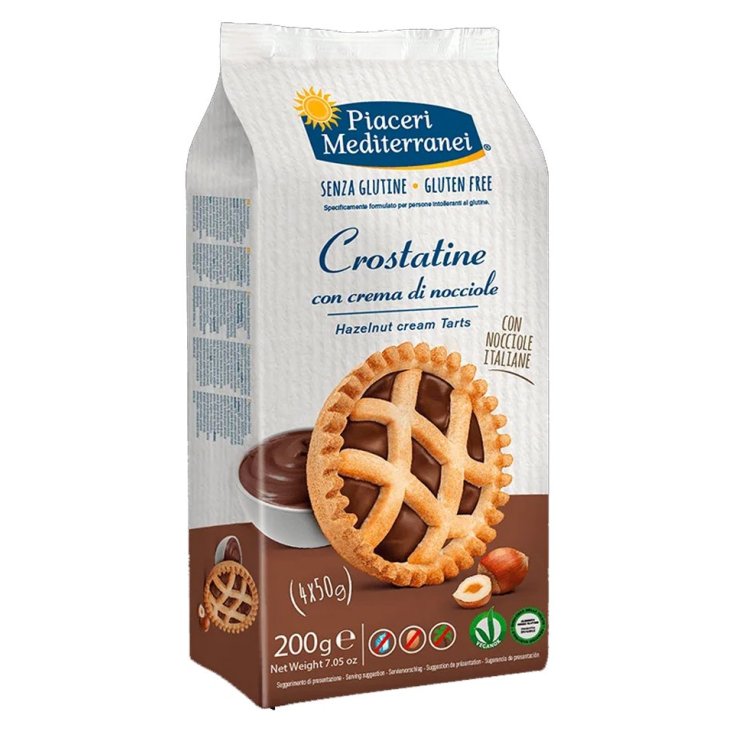 Piaceri Mediterranei Hazelnut Tarts 4x50g