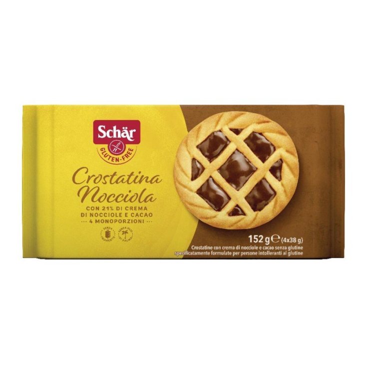 Schar Gluten Free Hazelnut Tart 152g (4x38g)