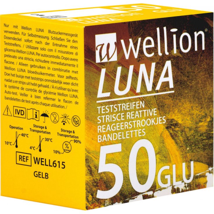 Wellion Luna 50 Strips Blood sugar
