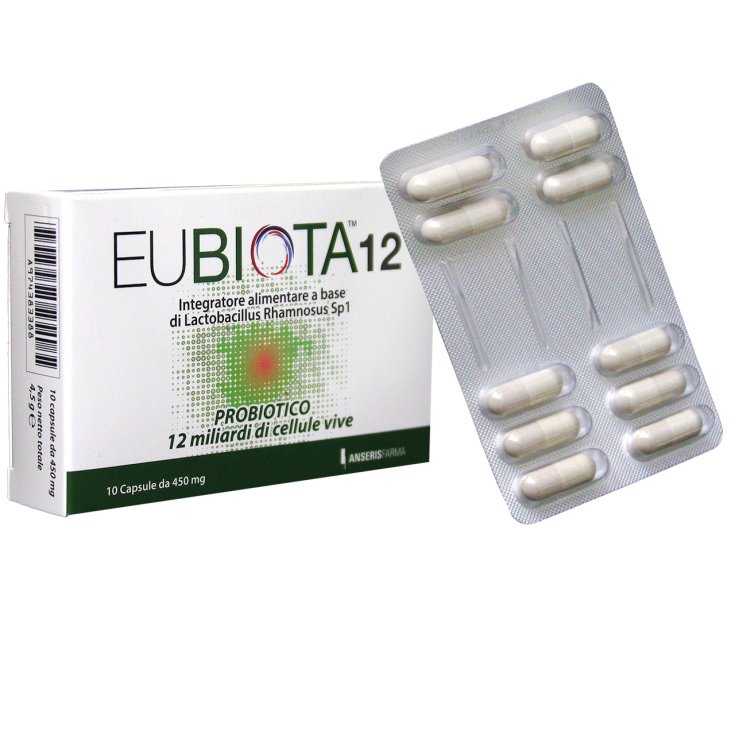 Anseris Farma Eubiota 12 Food Supplement 10 Capsules